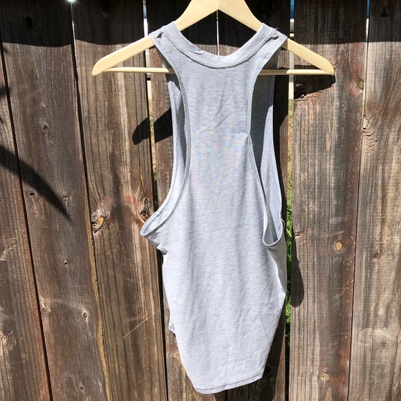 Grey T-Back T-Shirt - M - Picture 4 of 6